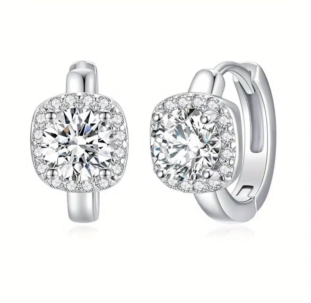 Aretes Diamante de noche