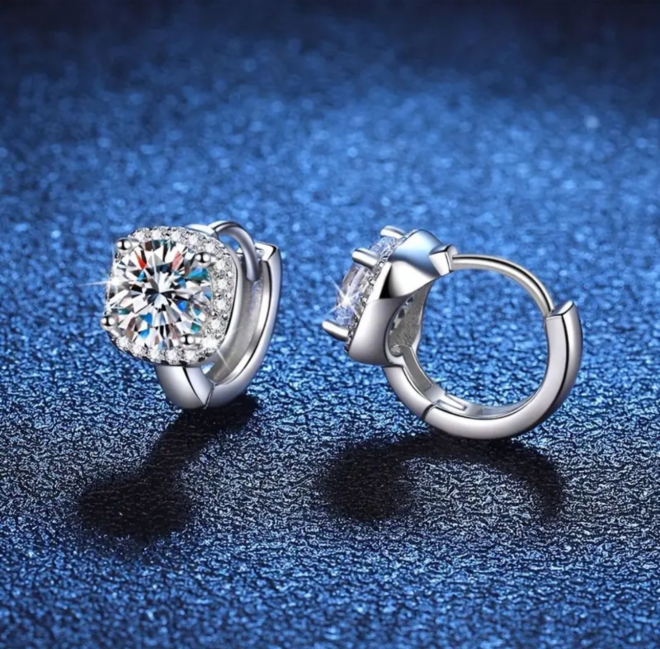 Aretes Diamante de noche