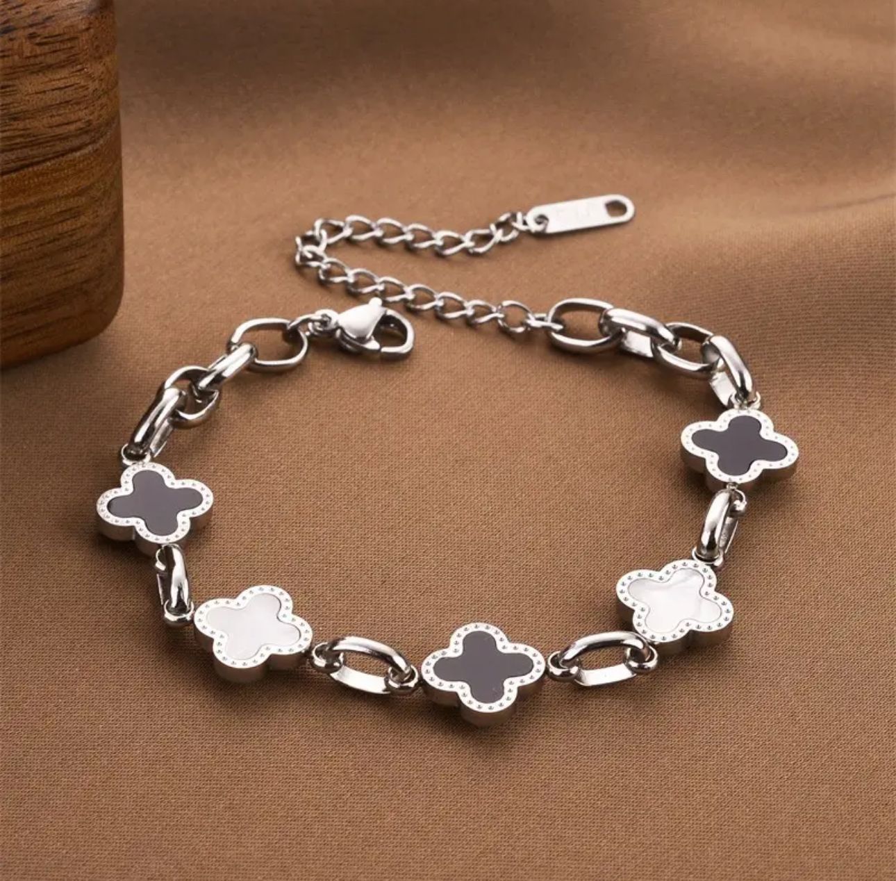 Pulsera Trébol (Silver)